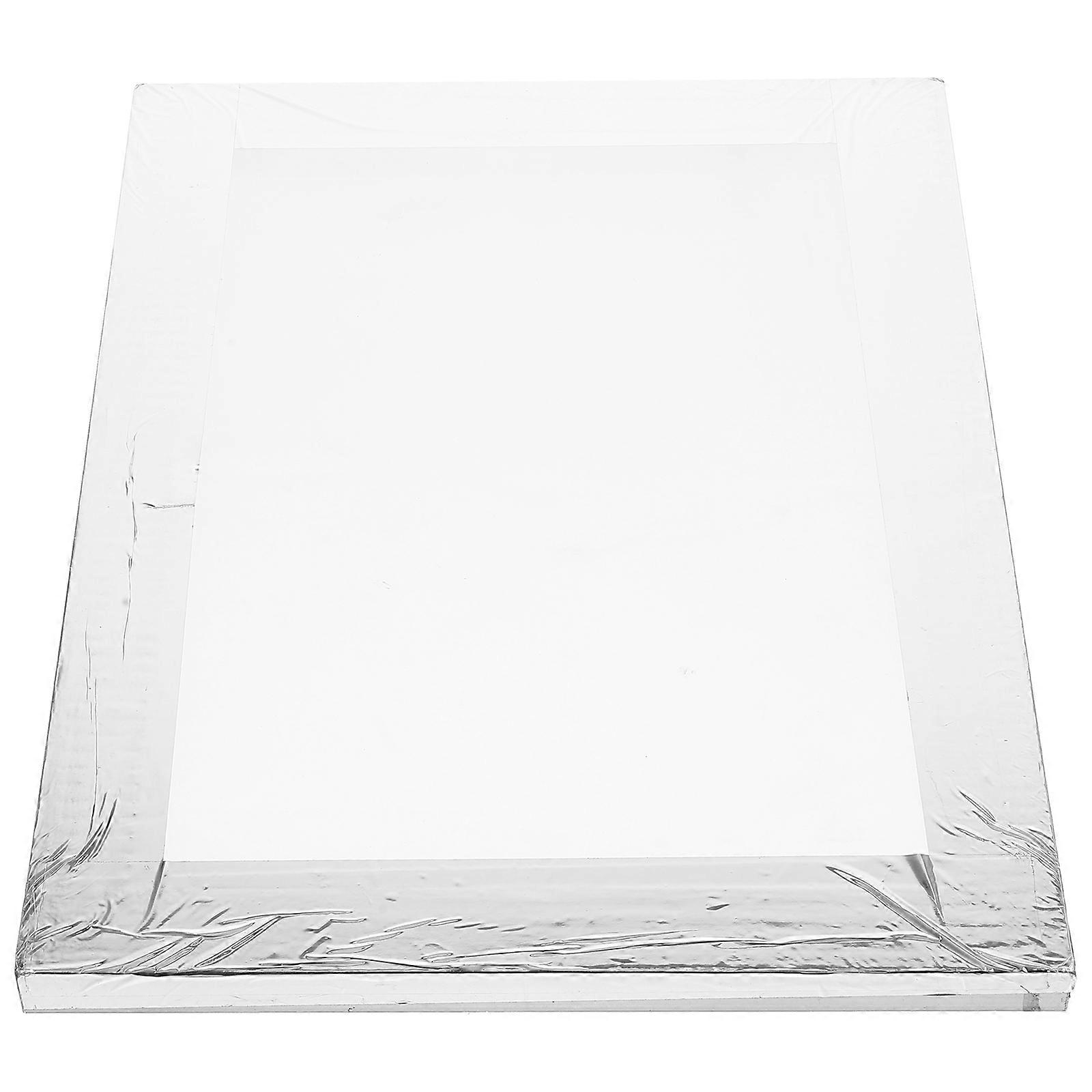 Washable Printing Frame Pattern Printing Diy Work Simple Structure Rectangular Aluminum Alloy 40X29.8Cm 1Set