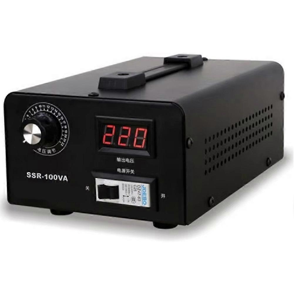 Controlled Electronic Voltage Regulator, Single Phase Solid State Voltage Regulator, AC 220V 100A, SSR-100A