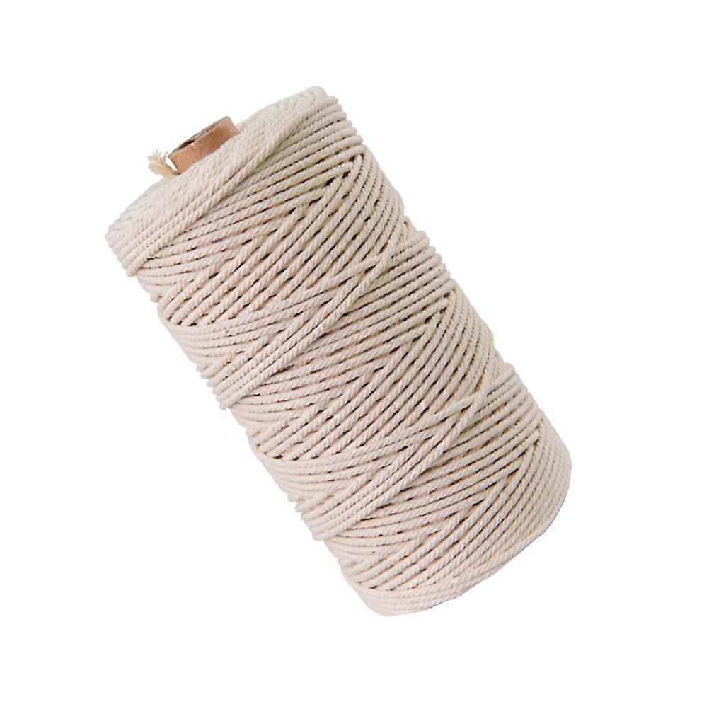 50 M Macrame Hangers Plants Cotton Macrame Cord Macrame String Twisted Macrame Rope Macram Cord