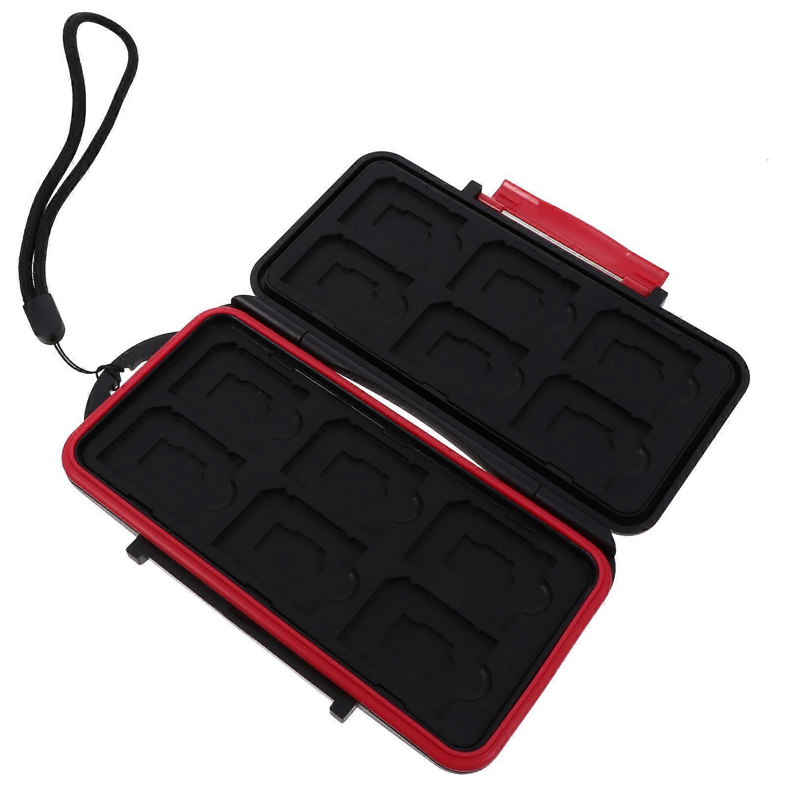 1pc Phone Camera Memory SD TF Waterproof Drop Resistant Storage Case