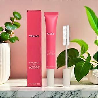 17g Hair Styling Cream, Gentle Smooth Shiny Natural Nourishing, Long-Lasting Hold for Easy Styling