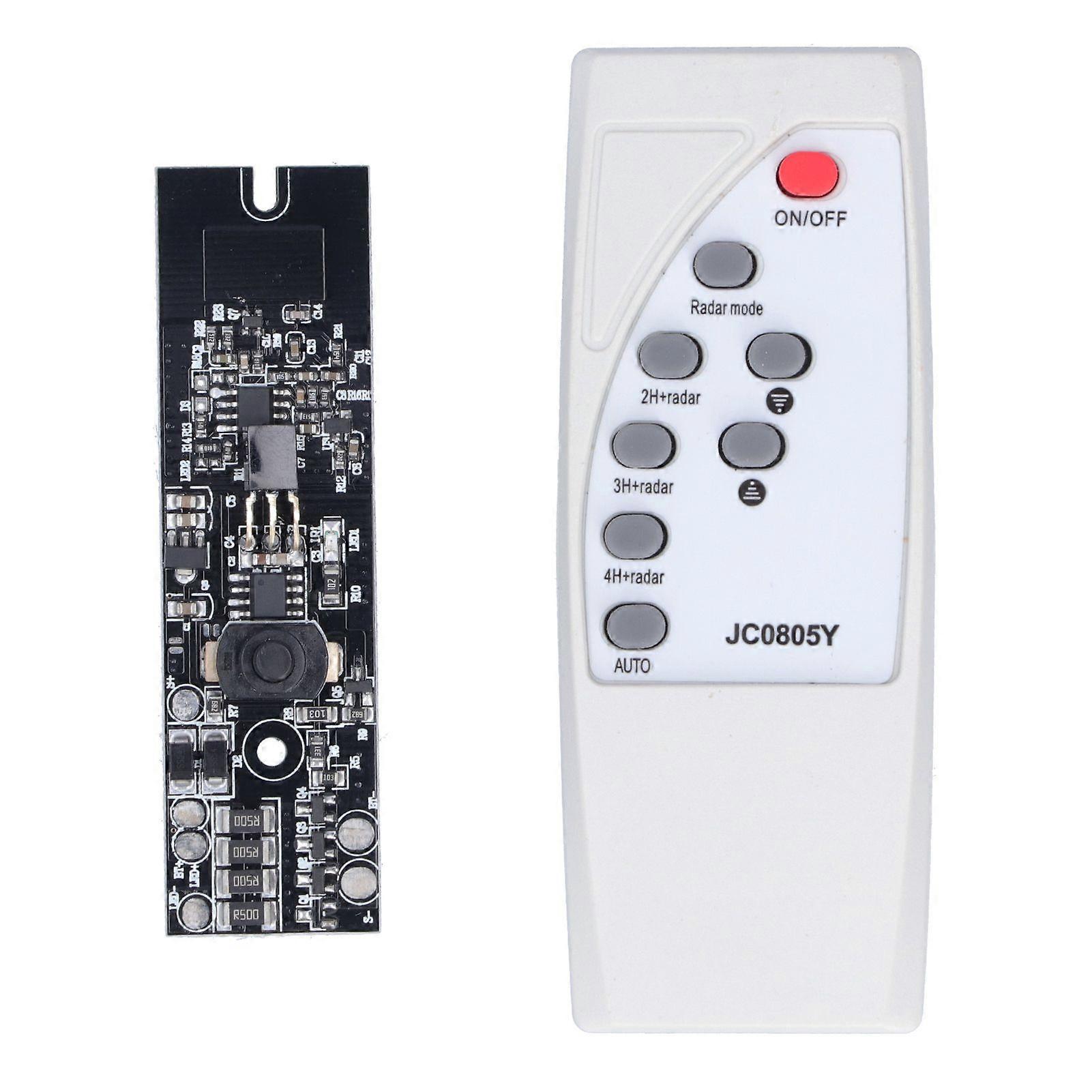 Solar Circuit Board Light Control Radar Human Body Induction High Light Low Light Integrated Controller Module 2.8V3.3V