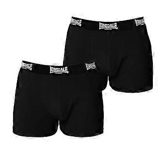 Lonsdale Mens Boxer Shorts (Pack of 2)