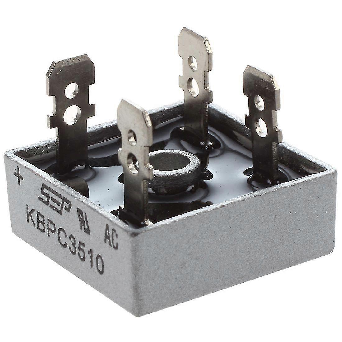 KBPC3510 35A 1000V Single Phase Square Diode PCB Bridge Rectifier-Good
