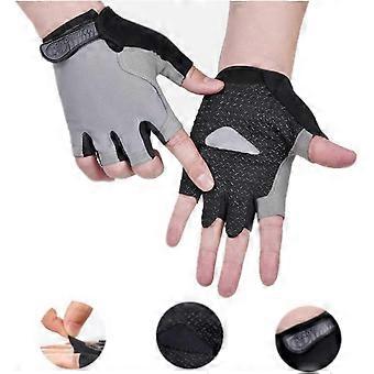 MHalf Finger Cycling Gloves, Workout Gloves,Bicycle Gloves Mountain Bike Gloves Anti Slip /Shock Absorbing Padded Breathable Short Sports Gloves for  