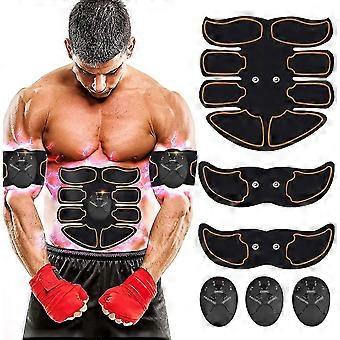Muscle Stimulator Ems Abdominal Trainer Fat Burner Body Building Device Fitness Equipment
