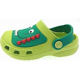 Kid's Garden Clogs Cute Slides Sandals Toddlers Beach Pool Shower Shoes with Non-Slip Soleactual shoes length 16cm)