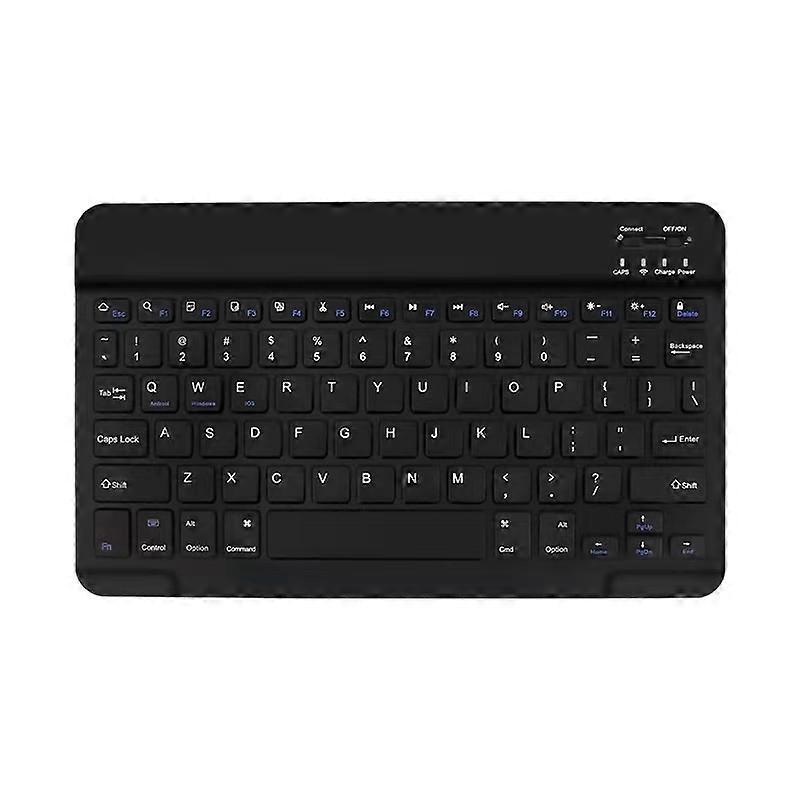 Mini Keyboard Wireless Bluetooth Keyboard 7 colour Backlit Rechargeable Keyboard Silent Keyboard compatible with PC Android Windows iPad
