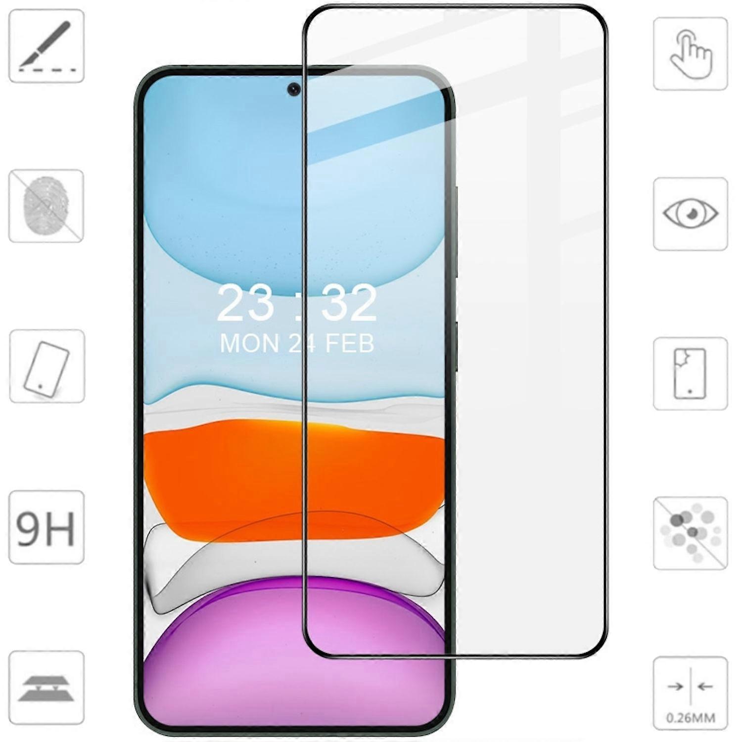 For Samsung Galaxy S25 2x 3D Premium Display 0.3mm H9 Tempered Glass Film Protector