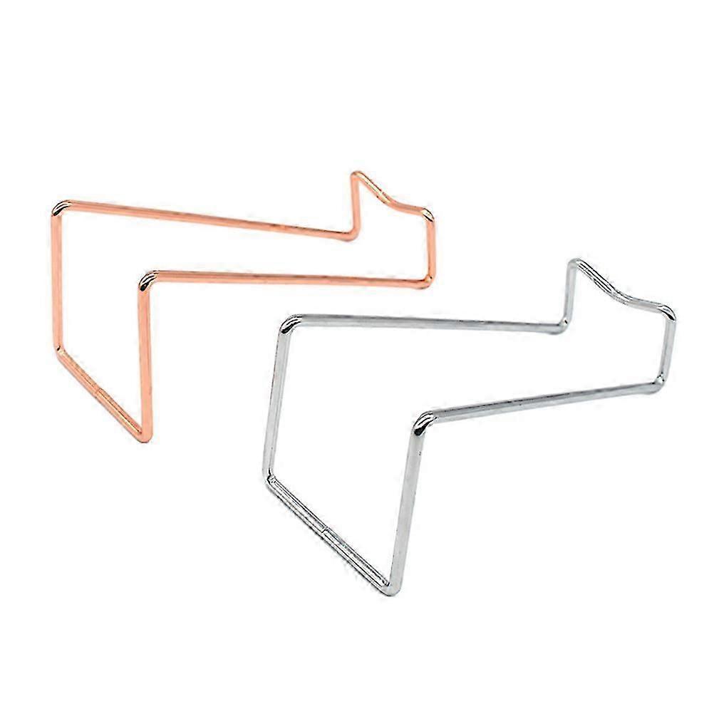 Display Rack Decorative Storage Rack 2Pcs for Home