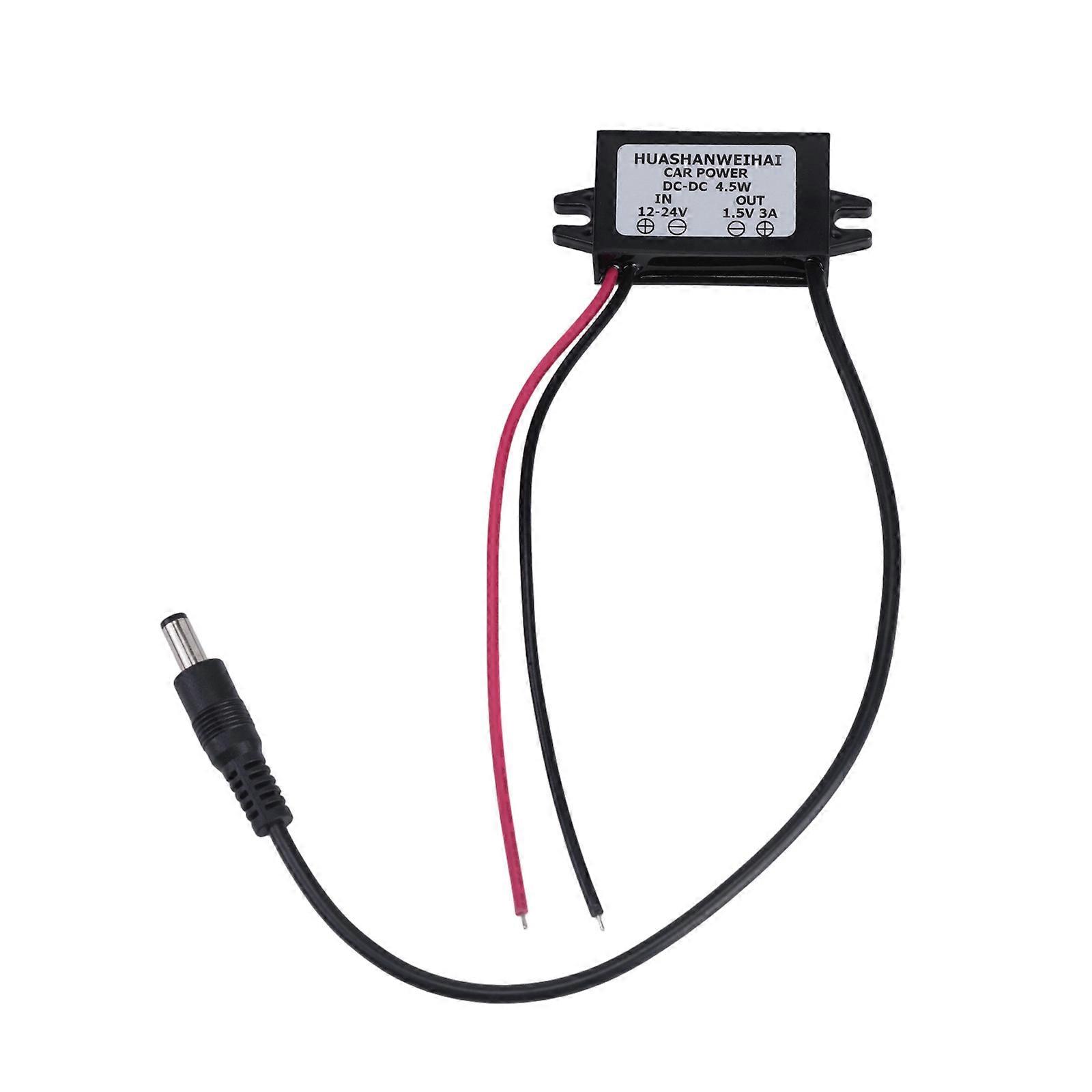 Step Down Power Supply Module 1.5V 3A Output From 12V 24V Input Compatibles Small Electronics Multicolor