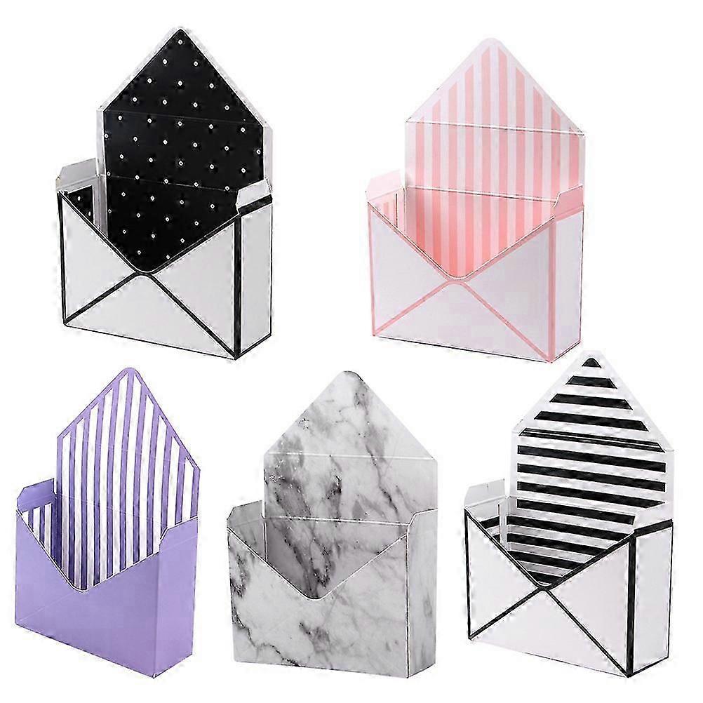 Flower Packaging Box compatible with Practical Storage Use 15Pcs Envelop Design