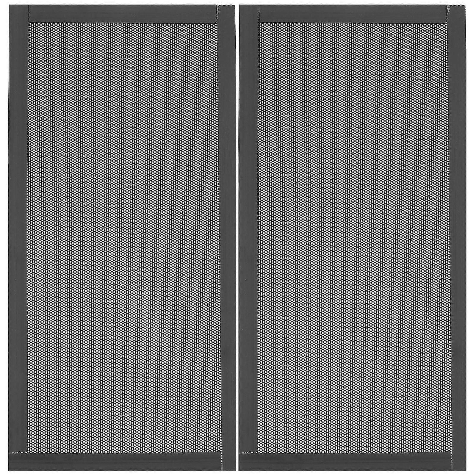 2pcs Magnetic Dust Filter Practical Computer Case Fan Dust-proof Mesh Screen