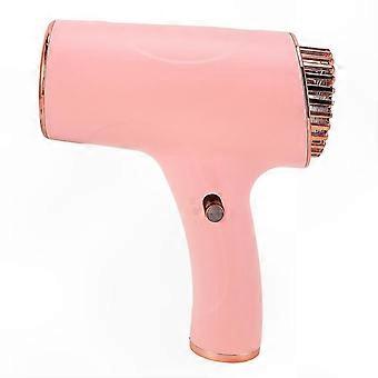 Fast Drying Negative Ionic Hair Blow Dryer, Portable Quiet ABS Dryer with Hot & Cold Settings for Home, Travel & Dorm, Pinkish