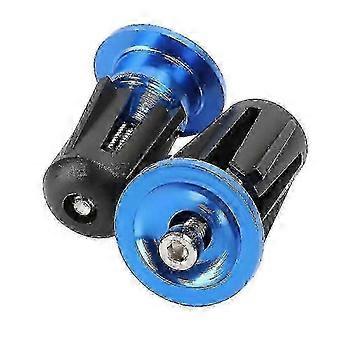 Aluminium Alloy Bike Grips End Plug Cap (2pcs)