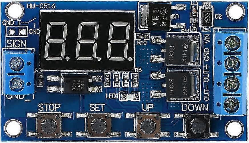 Timer Module, DC 5V-36V Timer Module Trigger Cycle Delay Timer Switch