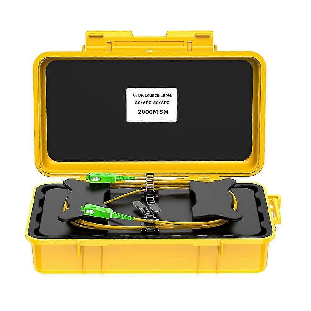 Rings Fiber Optic OTDR Launch Cable Box 2km SC/-SC/