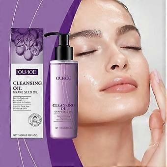 Deep Cleanser for Face Grapeseed Cleansing Oil Moisturizing Makeup Remover Nourishing for Daily Facial Care