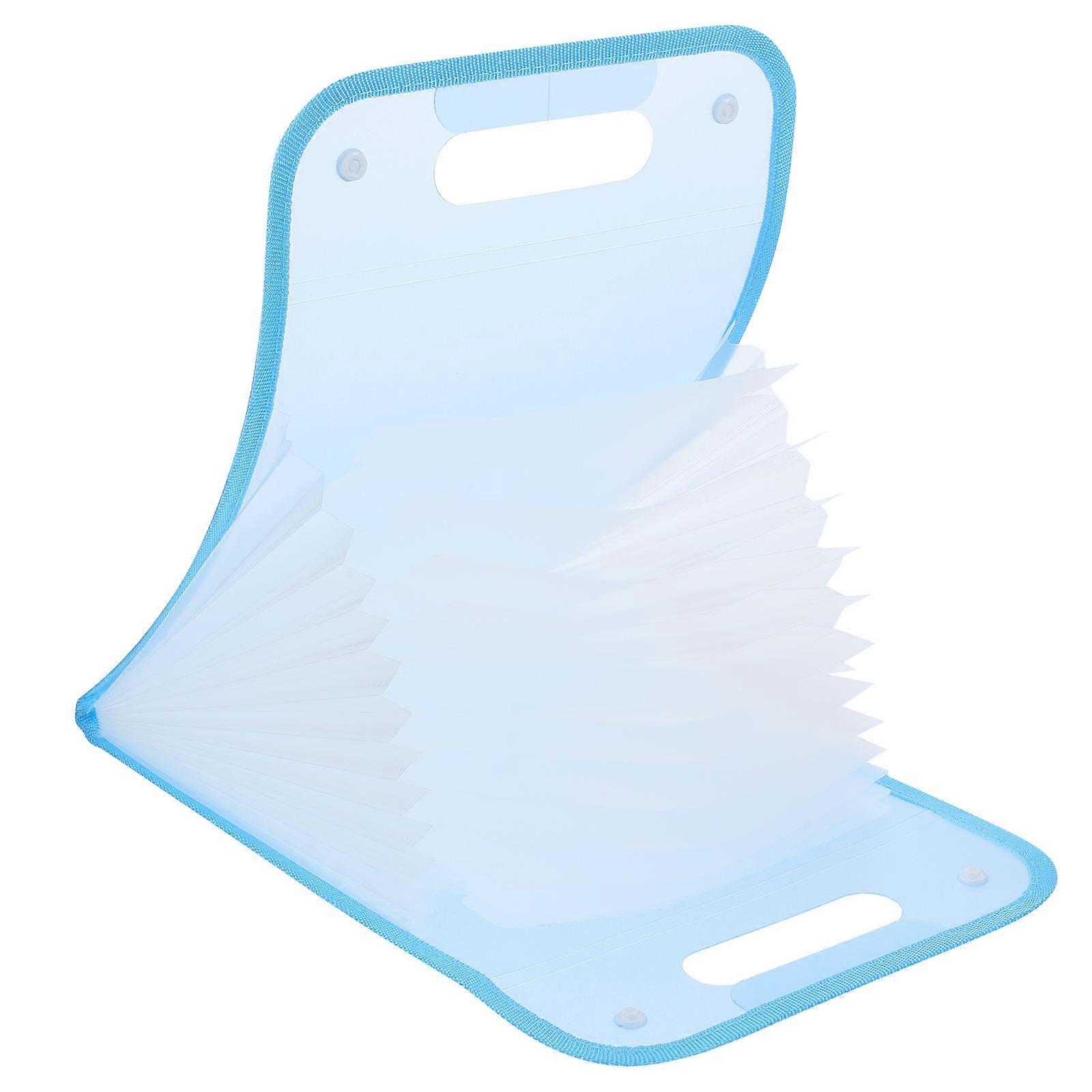 Expandable Accordion Folder Document Organizer for Receipt Filing