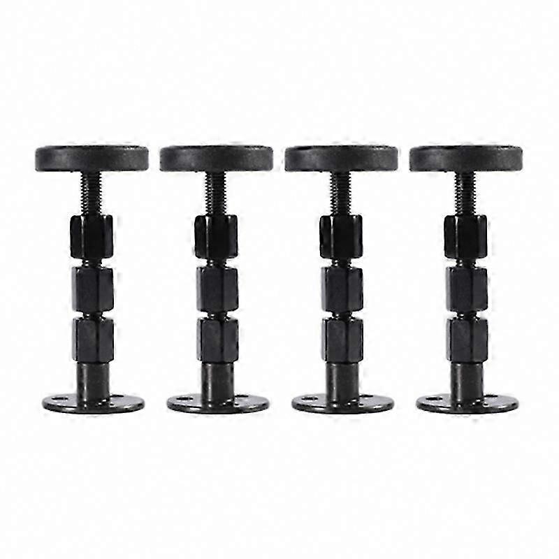 Prevent Bed Frame Shifting 4-Pack Adjustable Threaded Headboard Stoppers