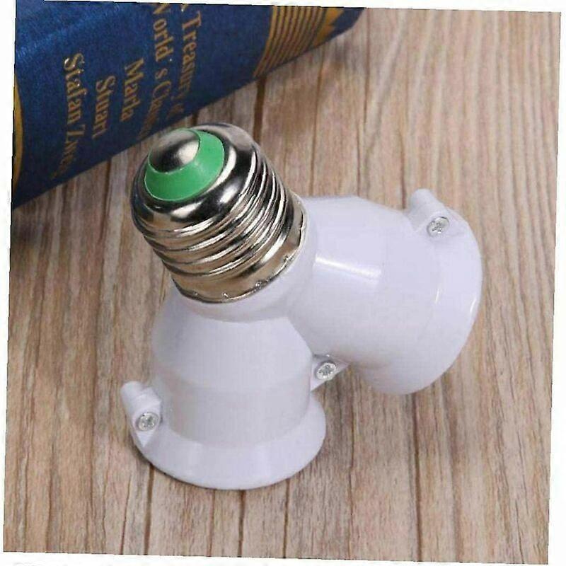 Dual E27 Socket Splitter, Anti-Burning PCB, Safe Extended Use