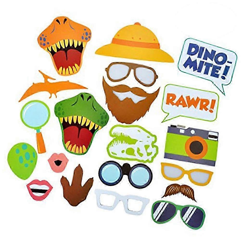Assorted Dino Photo Props 60Pcs Bundle