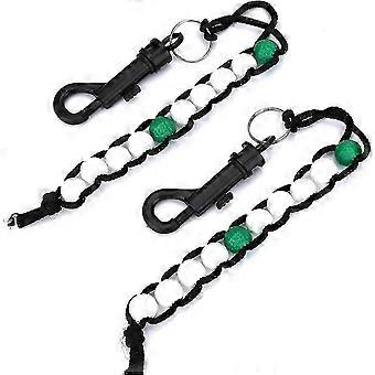 Golf Score Counter, 2Pcs Golf Beads Scoring Counter with Clip, Portable Shot Tracker dkcf