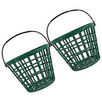 Portable Golf Ball Holder Plastic Storage Basket for Golf 2Pcs
