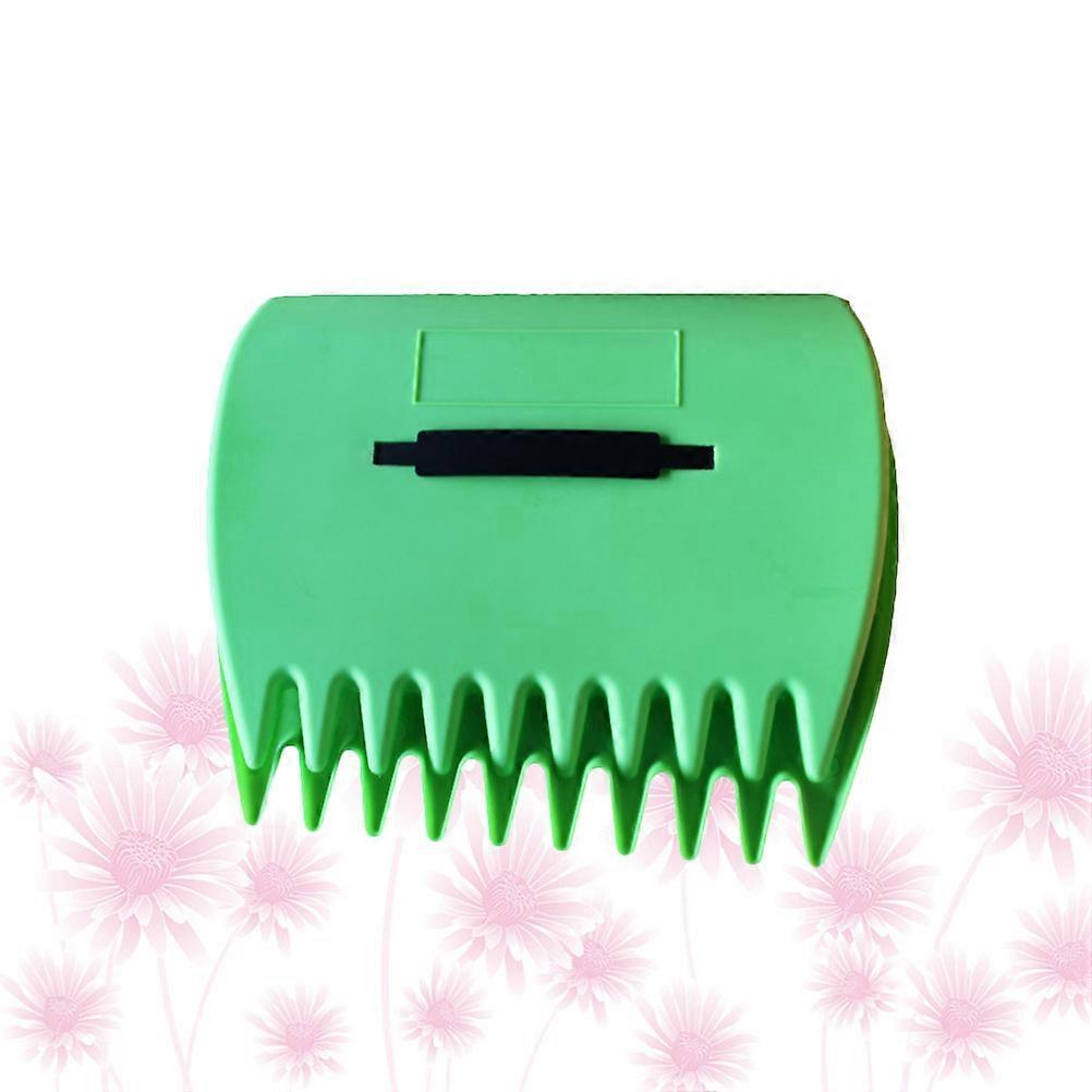 Handheld Leaf Rake Garden Rake for Weed Cleaning 1Pcs Practical Tool