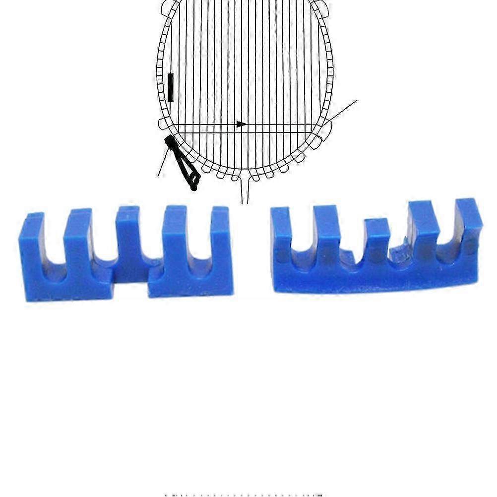 2PCS Badminton Racket Stringing Reducer Cable Machine High Pound protector Badminton Racket Stringing Machine Tool Load Spreader Adapter Attachment (B
