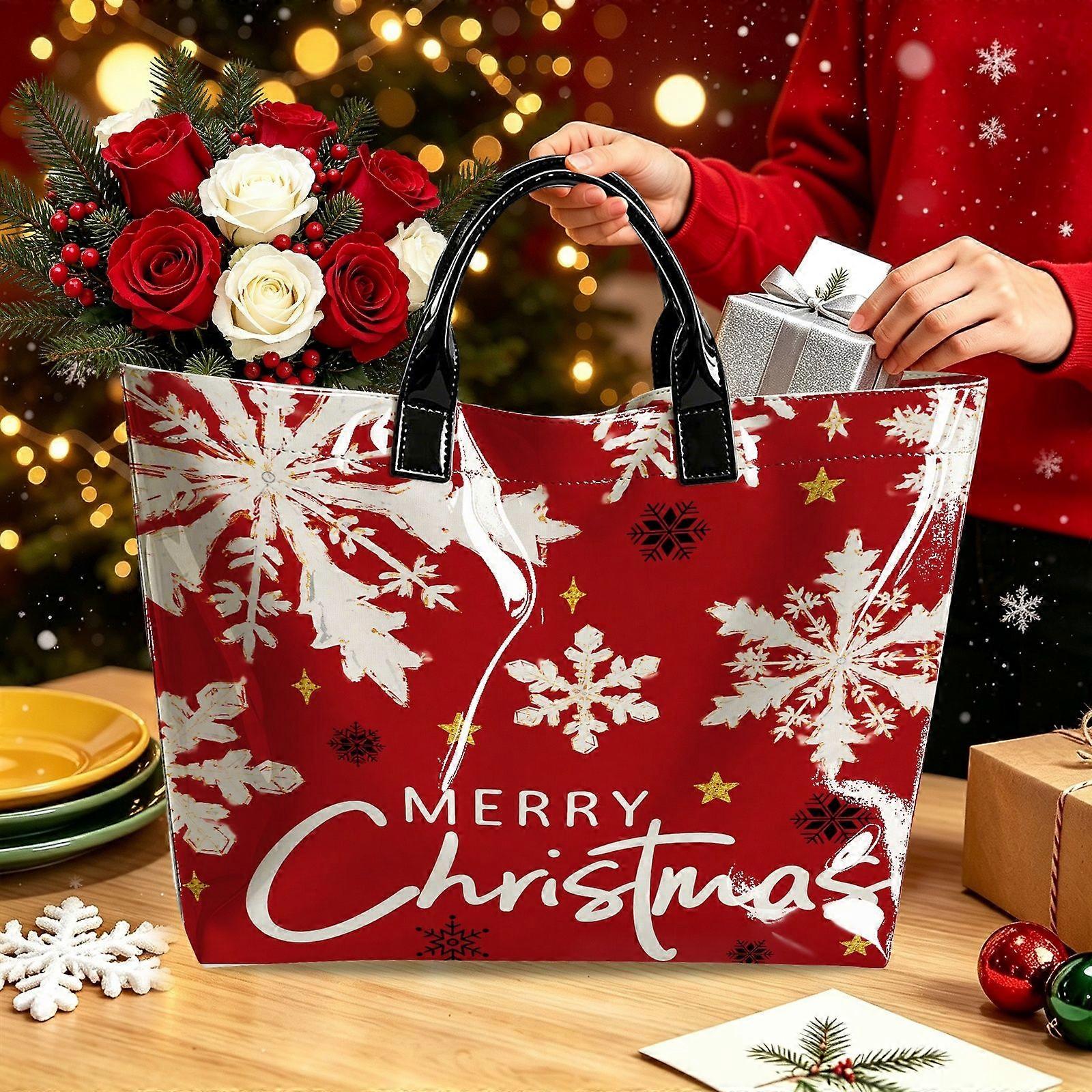 Christmas style Print Tote Bag
