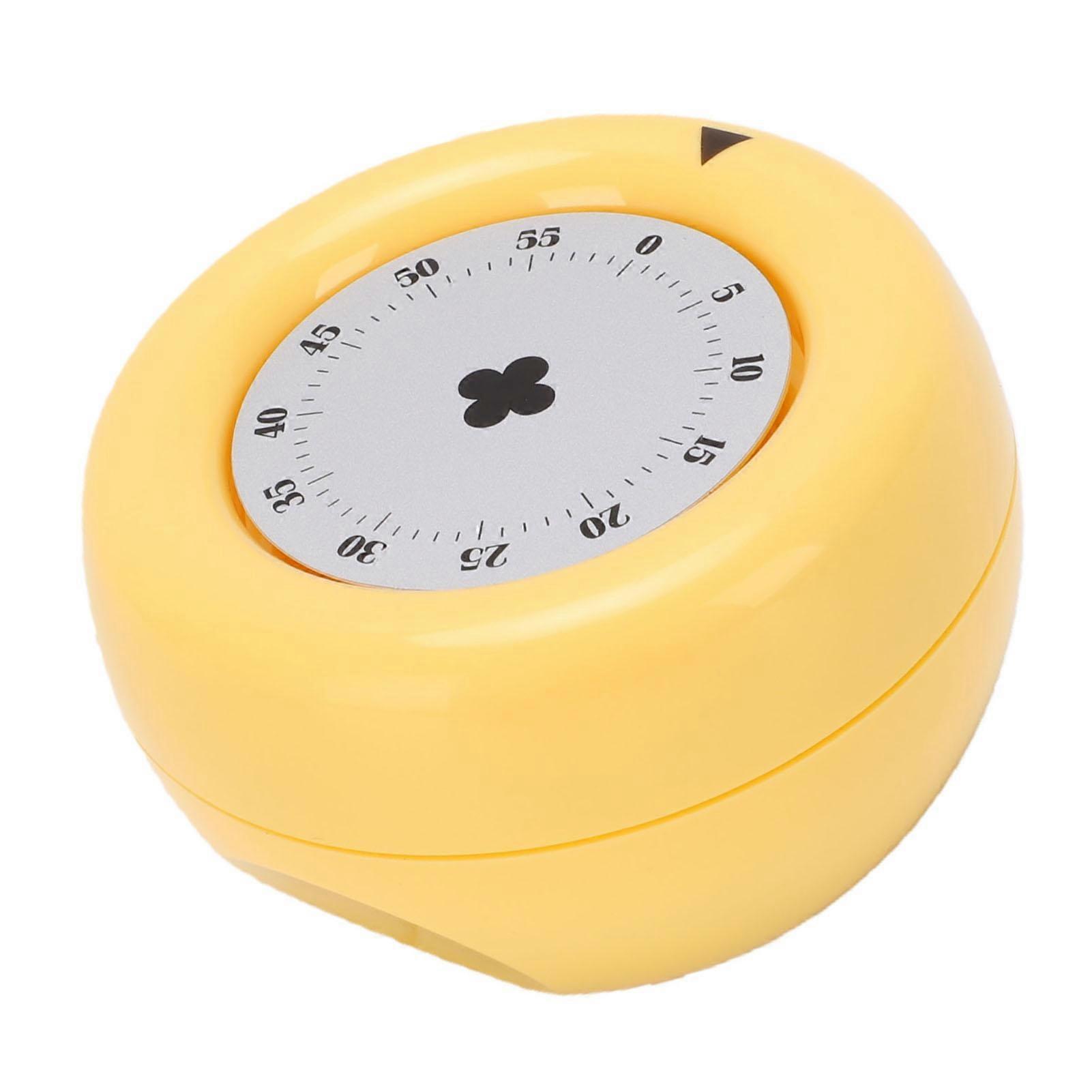 Kitchen Visual Timer Magnetic Visual Cooking Mechanical Timer with Loud Alarm for Nap Alarm Study Reminder