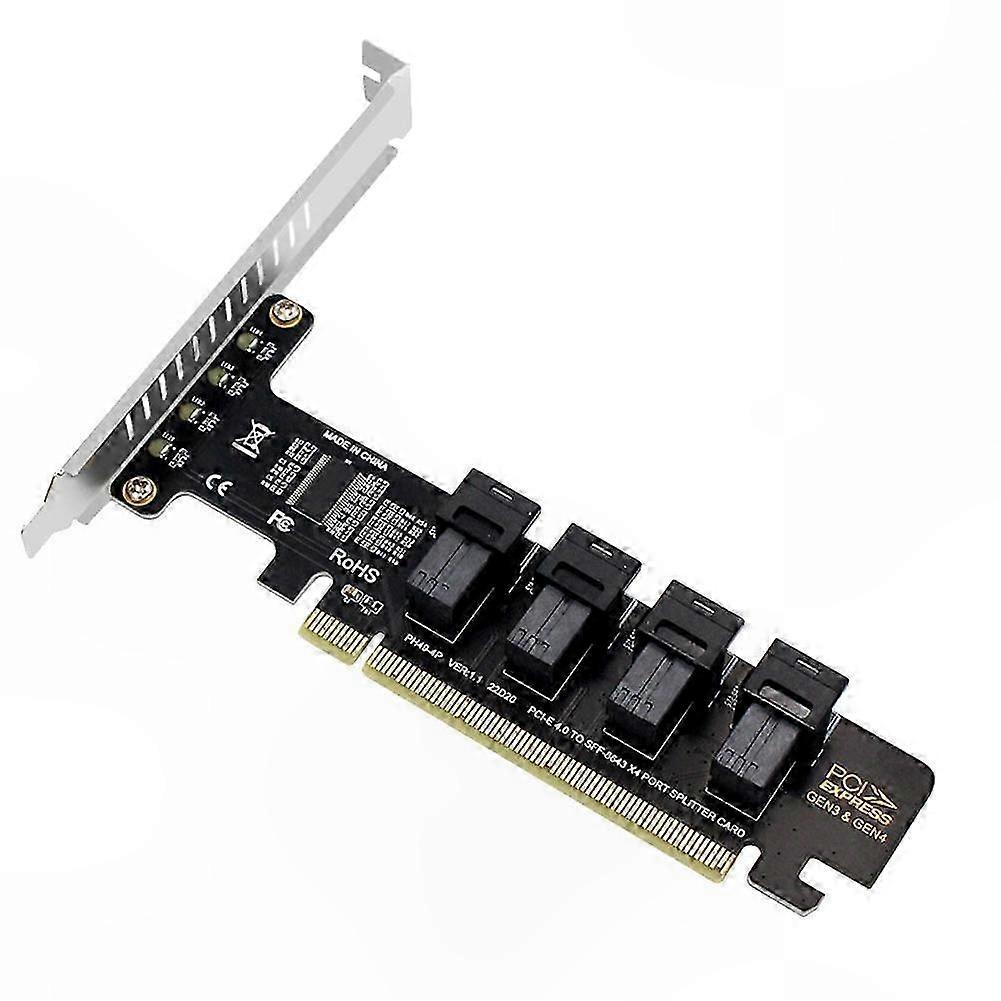 PCIe 4.0 U.2 NVMe Splitter Card