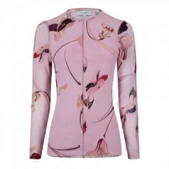Ted Baker Womens/Ladies Floral Mesh Long-Sleeved Top