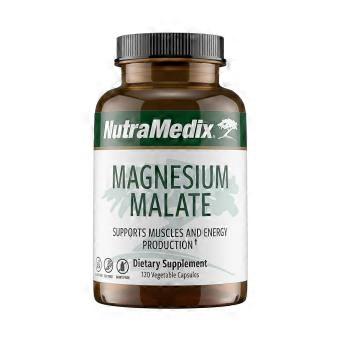 NutraMedix Magnesium Malate - 120 Vegetable Capsules