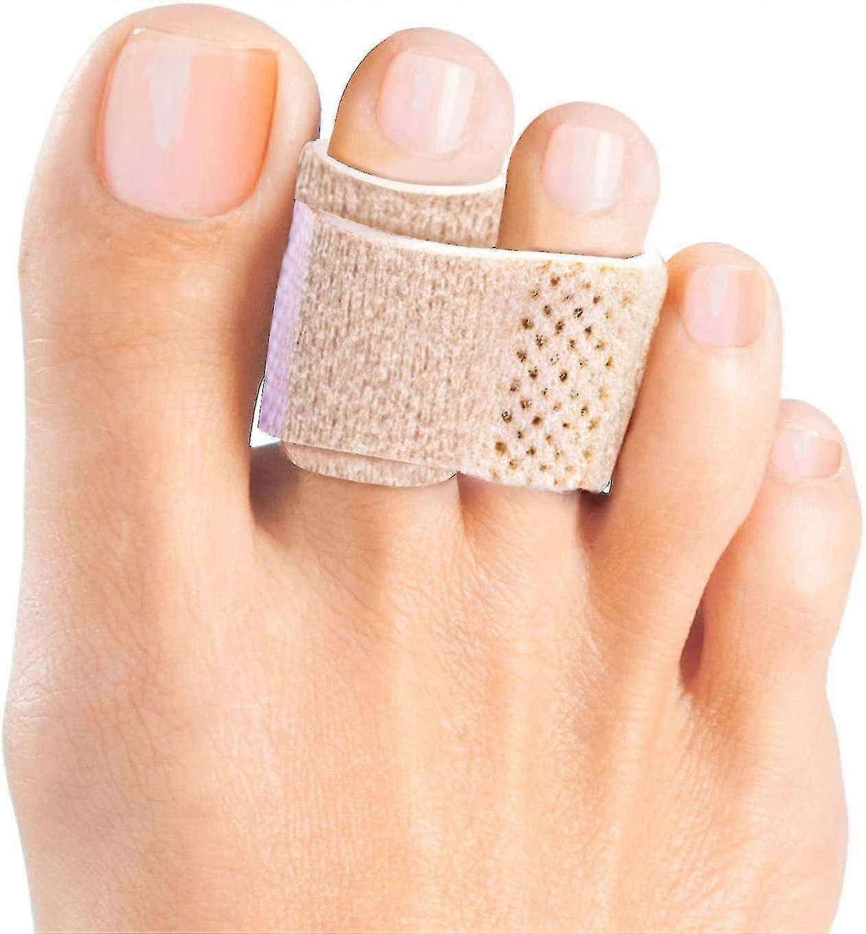 6-Pack Reusable Toe Straightening Wraps