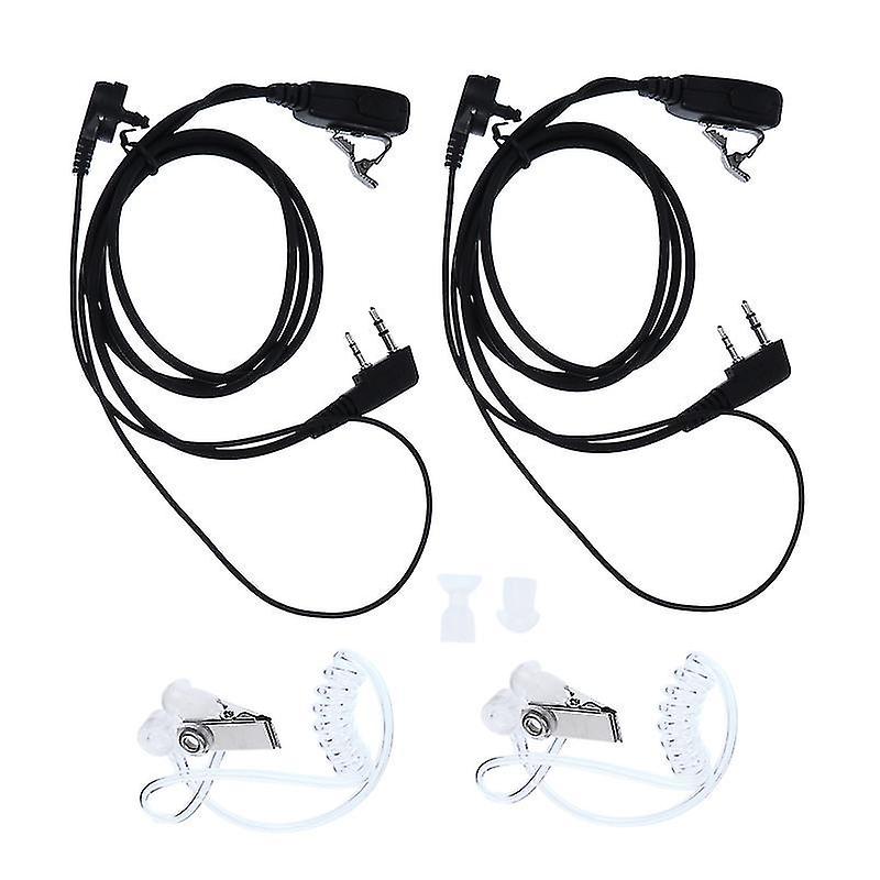90X2.6cm Assorted Color Speaker Bags, Covers & Cases 2pcs Air Acoustic Headset 2 Pin Intercom Headse