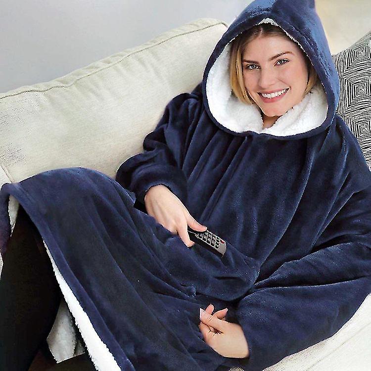 Huggle Hoodie Flannel Super Soft Warm And Comfortable Oversize Hoodie Winter