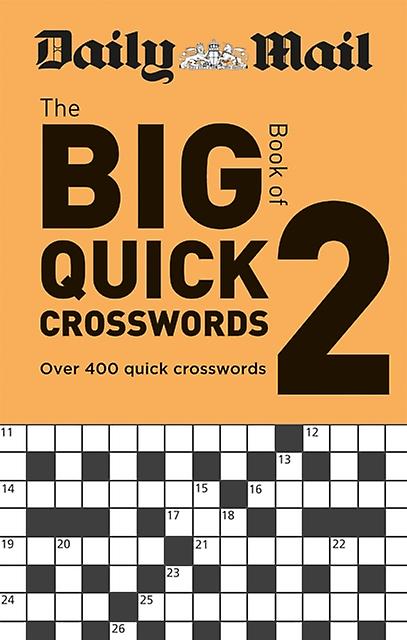 Daily Mail Big Book Of Quick Crosswords Volume 2 by Daily Mail Paperback