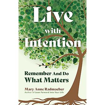 Live With Intention - Mary Anne Radmacher