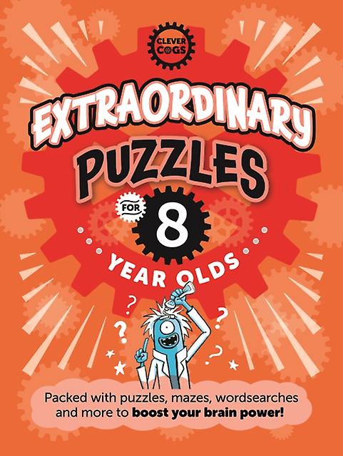 Extraordinary Puzzles For Eight Year Olds by Noodle Juice Paperback Book
