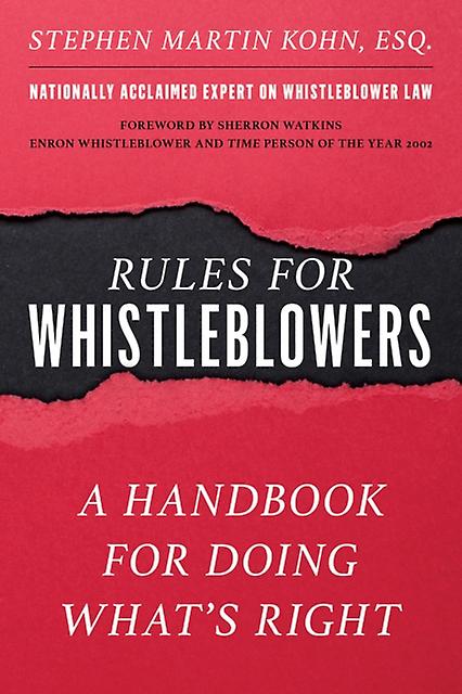 Rules For Whistleblowers by Stephen M. Kohn Paperback