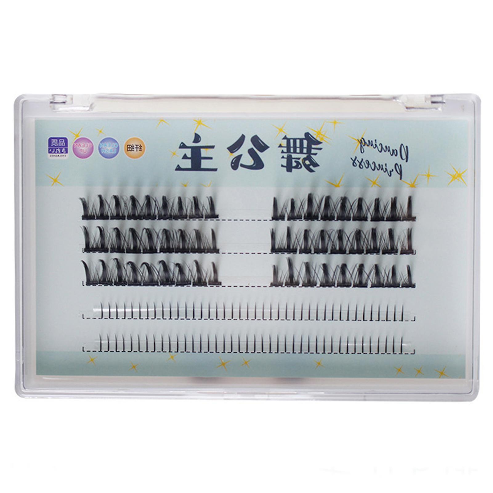 False Eyelashes Cluster Natural Wispy Hair Single Cluster 3d Effect Makeup Tool