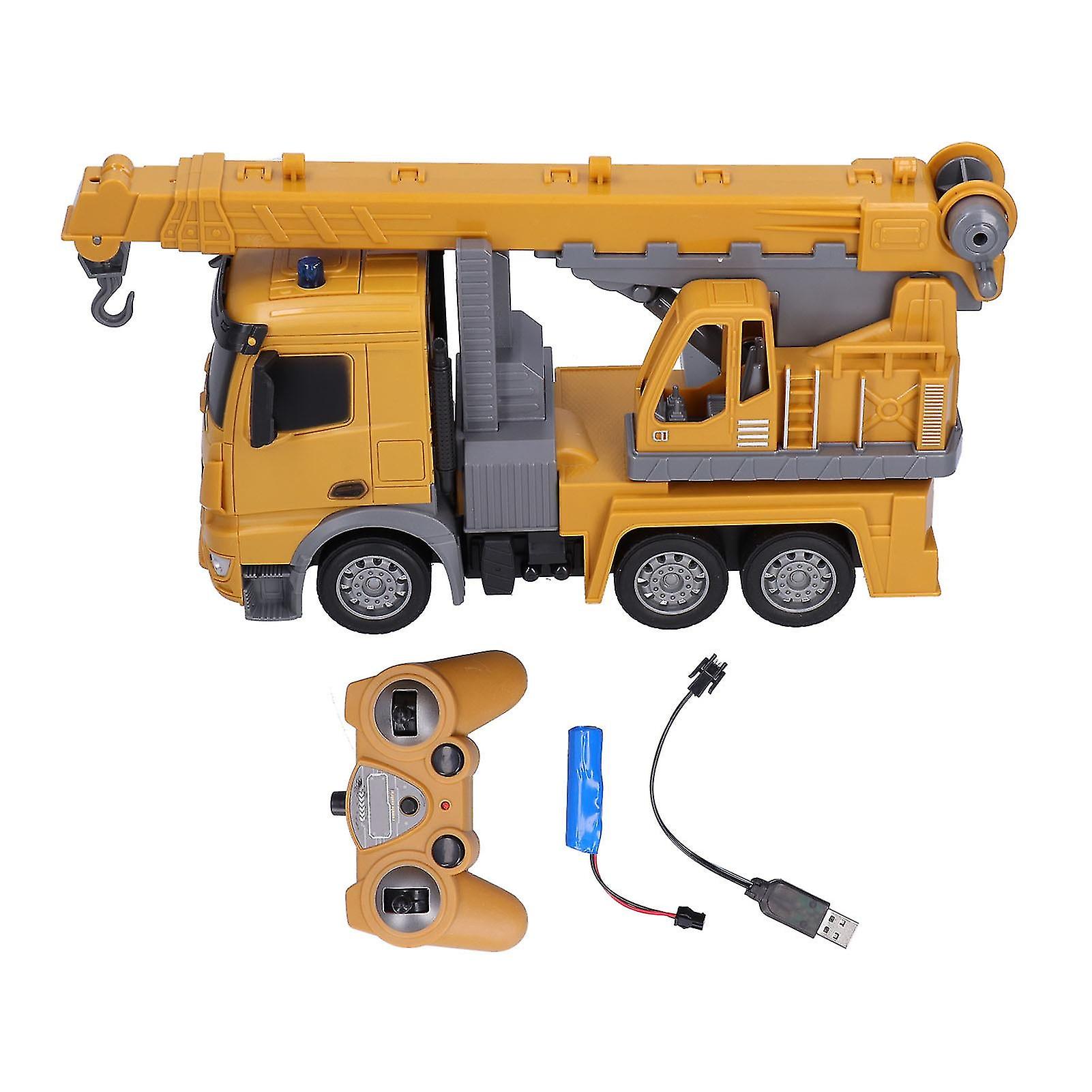 Rc 1/24 Engineering Car Model Car Toy With Remote Controller For Children Above 6 Year Old