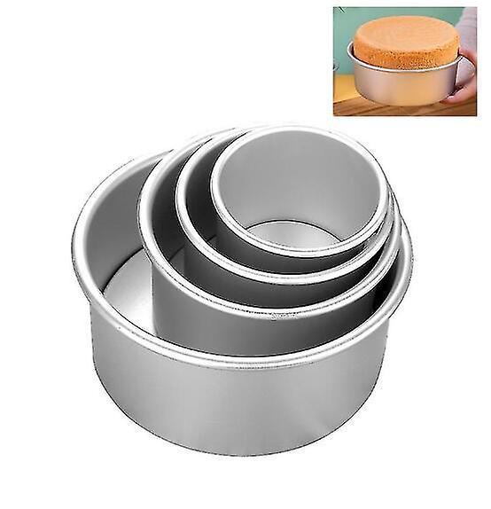 Round Aluminum Live Bottom Cake Mold Baking Tools