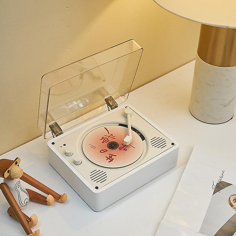 Household Retro Bluetooth Cd Player Audio Music Player Album Prenatal Education Machine Cd Player Wholesale Decoration Gifts