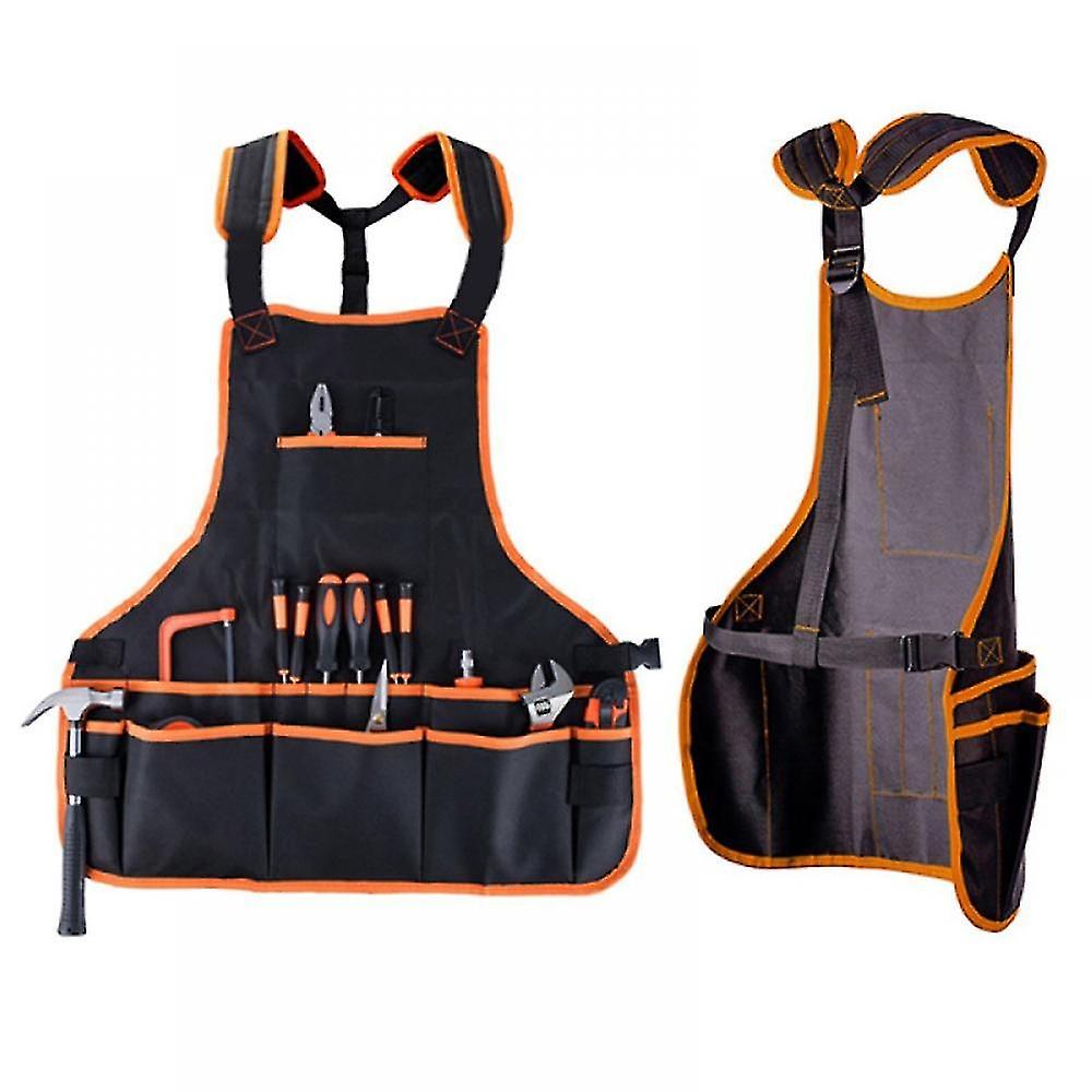 Men's Aprons Woodworking, Gift For Carpenter, With Tool Pockets, Durable Canvas 1 Pcs