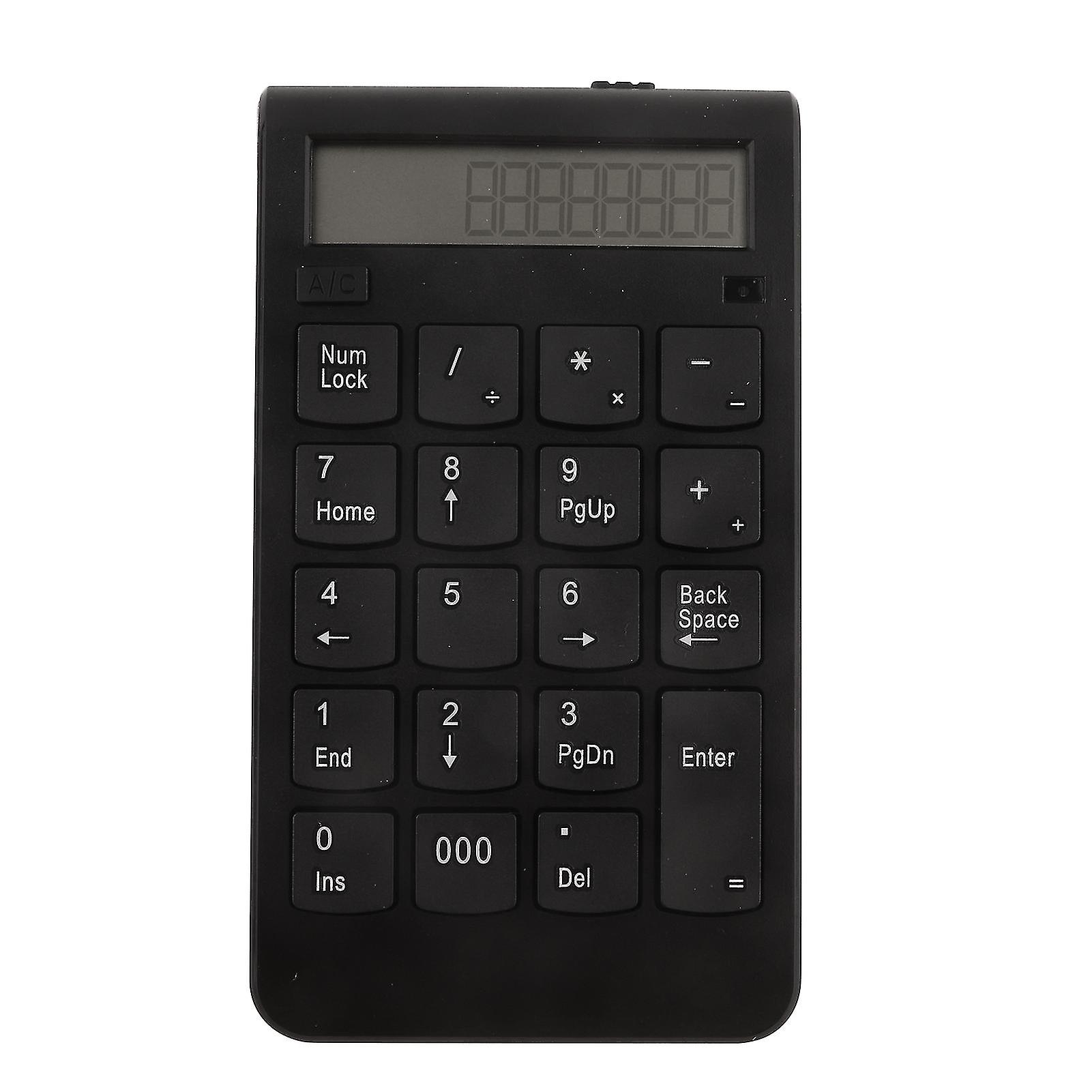 2.4G Wireless Keypad 29 Keys Number Keyboard with LCD Display