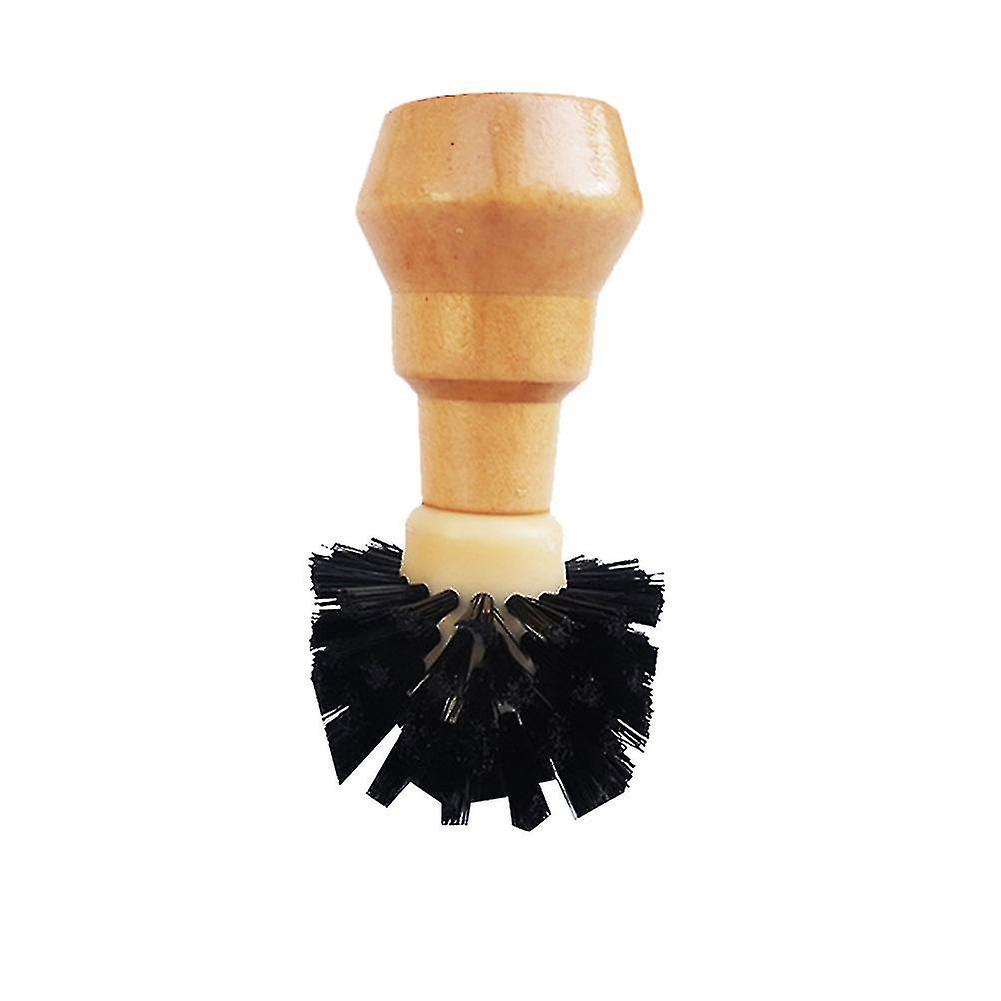 51mm Coffee Grinder Cleaning Brush Solid Wood Handle Coffee Machine Dusting Cleaning Brush Kitchen