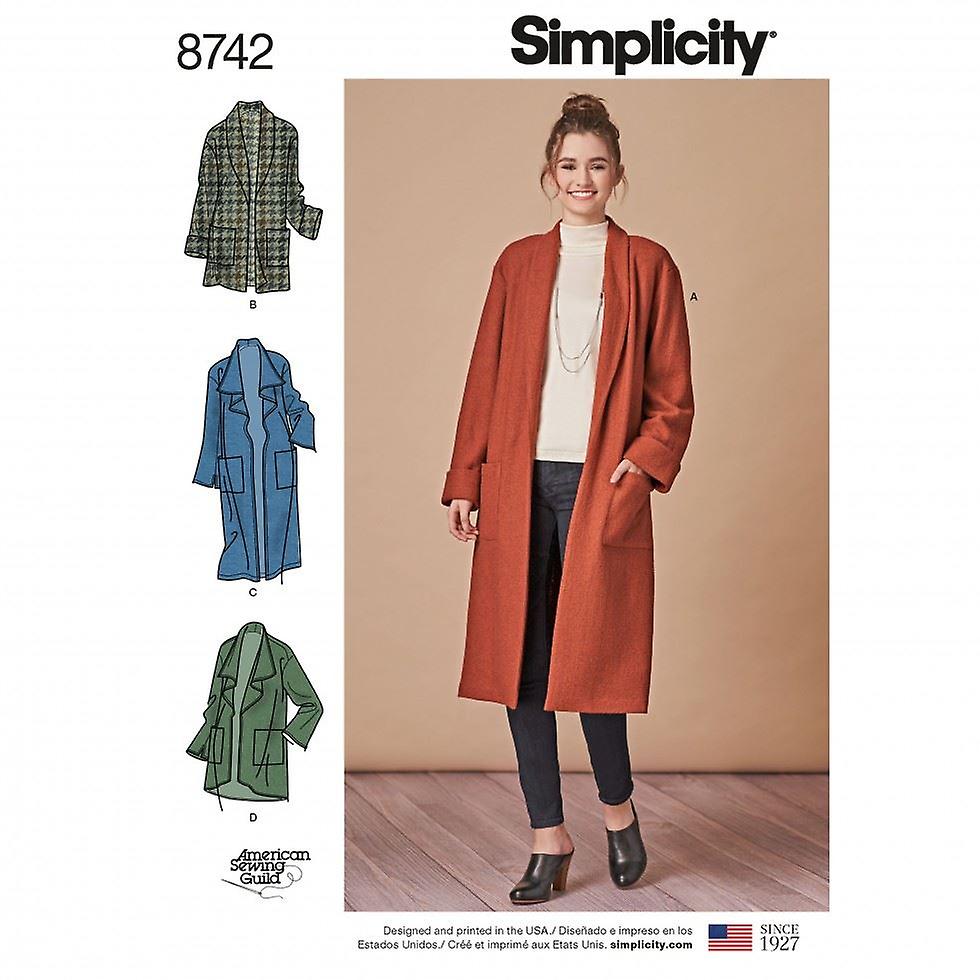 Simplicity Paper Sewing Pattern 8742